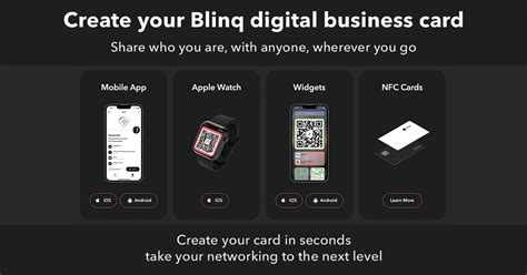 blinq digital card.